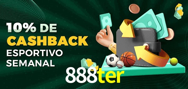 10% de bônus de cashback na 888ter